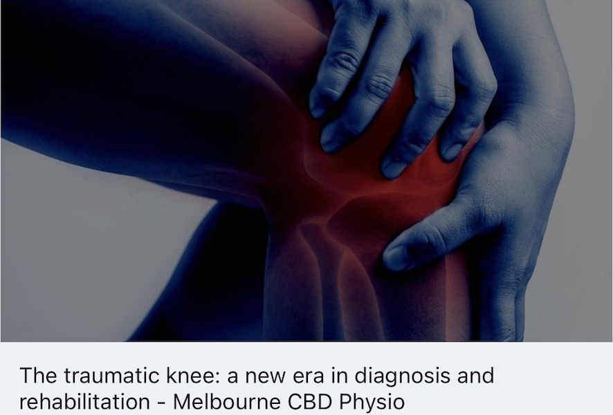 The traumatic knee: a new era in diagnosis and rehabilitation 2023